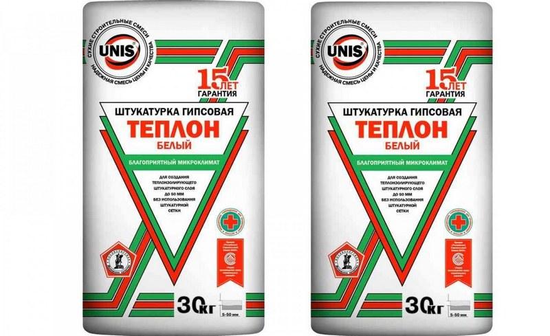 Unis Теплон - легкая, паропроницаемая штукатурка, которая отводит влагу и поддерживает микроклимат в доме