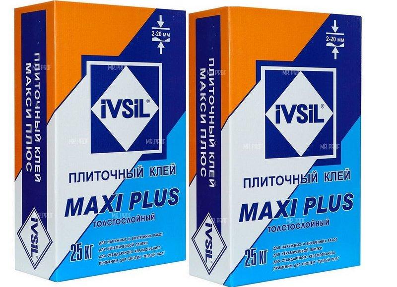 Универсальный толстослойный плиточный клей Maxi Plus может использоваться для наружной отделки