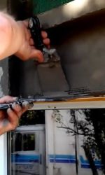 Выравнивание сетки на сгибе