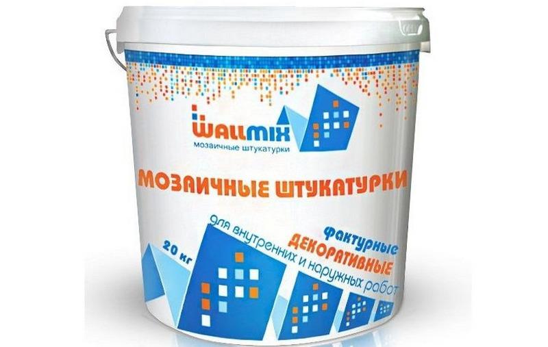 WallMix – это фактурная штукатурка, которая застывает в течение суток