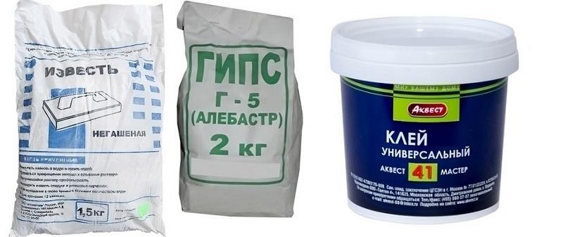 Компоненты для изготовления клея своими руками