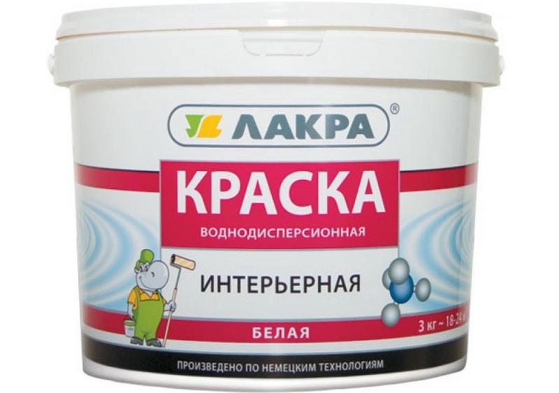 Водно-дисперсионная краска обладает хорошей адгезивной способностью и большим сроком эксплуатации